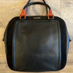 Missoni Iconic Leather & Suede Satchel Bag - Limited Edition (2013) - Brand New!
